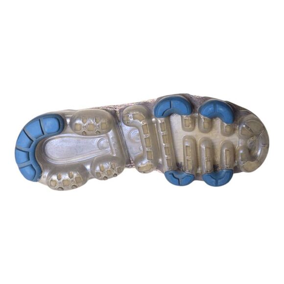 NIKE Air VaporMax Flyknit 3 "Desert Sand Vivid Purple" Running Shoes Size 7 - Picture 9 of 9